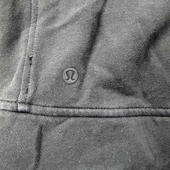 Lululemon Black Quilted Full Zip Jacket Women's Size 4 Moto Style - Picture 8 of 9